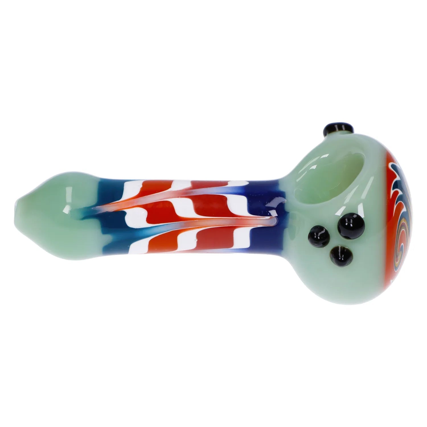 Wig Wag Reversal Spoon Pipe - 4.5 in