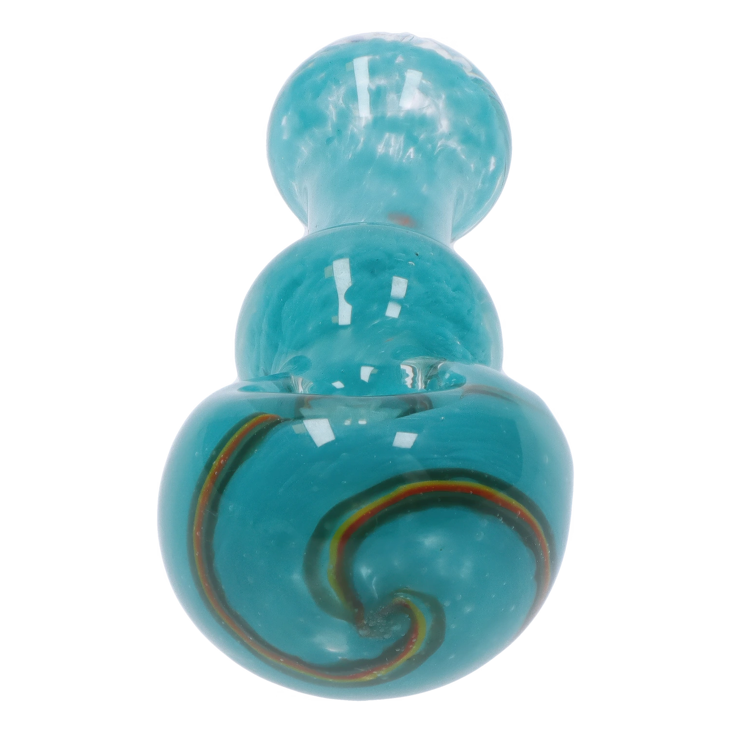 3-inch Glass with Bubble Middle Hand Pipe