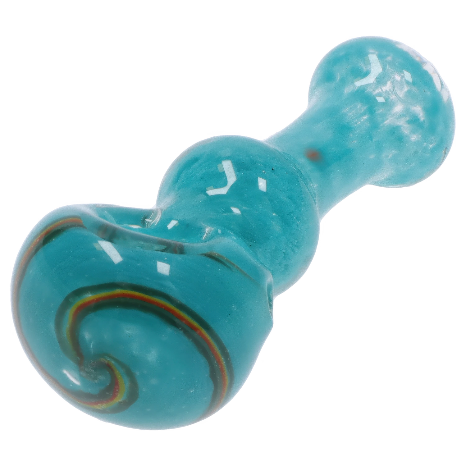 3-inch Glass with Bubble Middle Hand Pipe