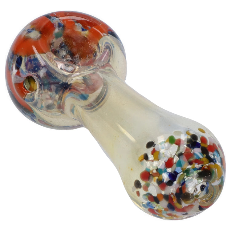 GC 3-inch Glass Multi-Color Dots Hand Pipe