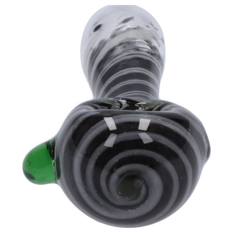 GC 3-inch Glass w/ Marble Hand Pipe