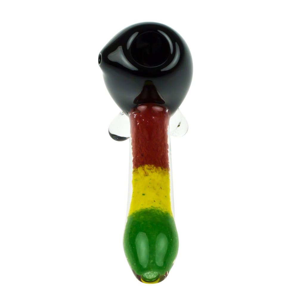 LA Pipes King Snake Sherlock Pipe - Back View 