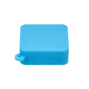 Silicone Square Keychain Stash Container | 9ml | Blue