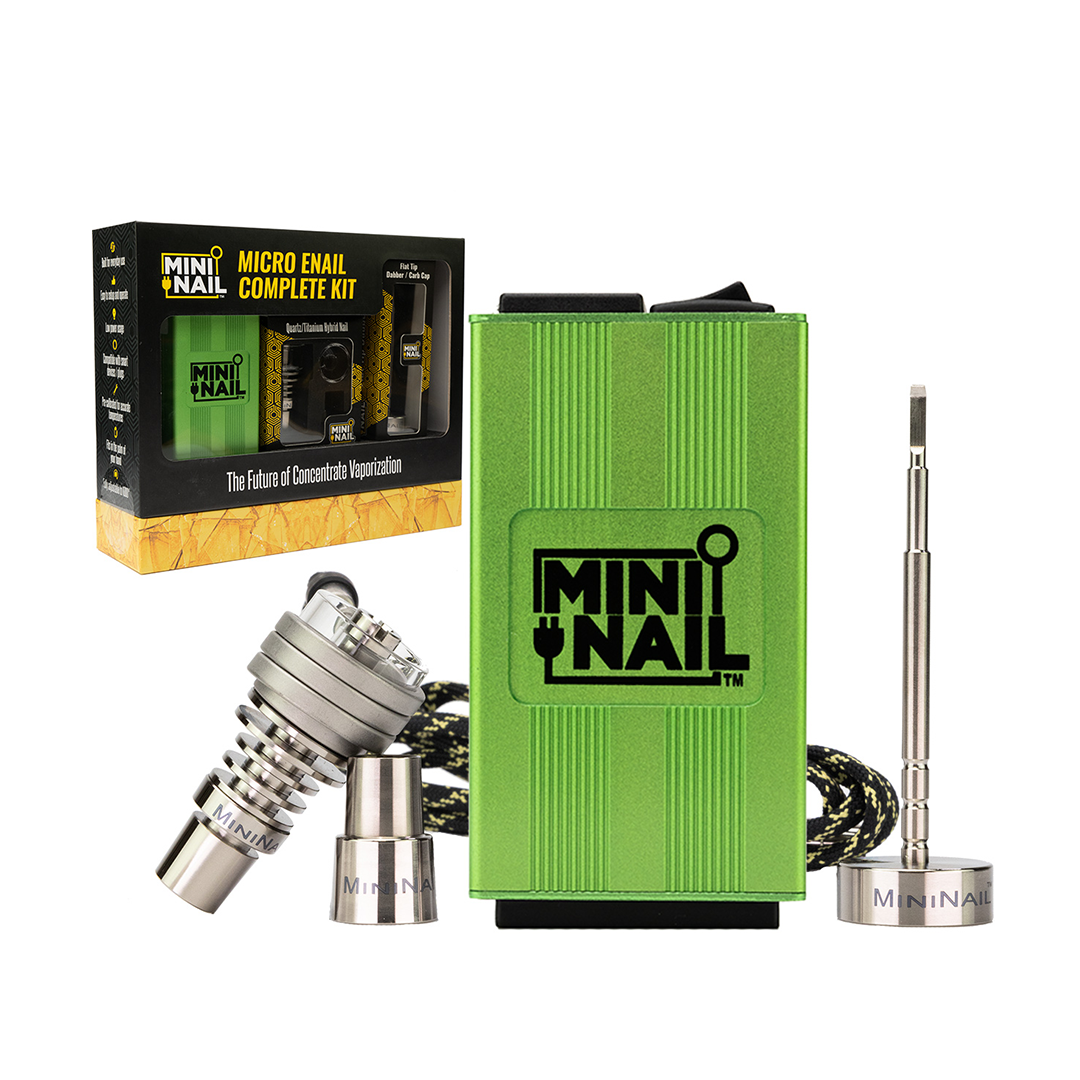 MiniNail Quartz Hybrid Deep Dish Kit E-Nai-green