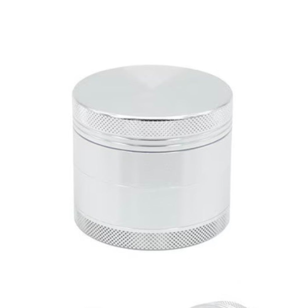 Cloud 8 Chromium Alloy Grinder | 4-Piece | 2 Inch | Silver