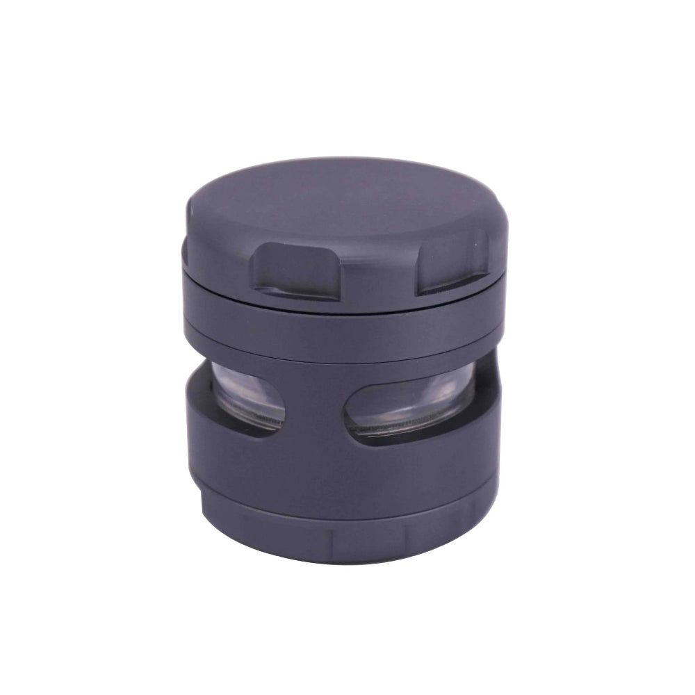 Cloud 8 Grip Edge Grinder with Glass Window | Gun Metal