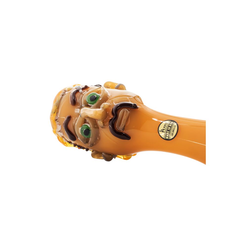 Joe Exotic King of the Tigers Hand Pipe | Close Up View 1