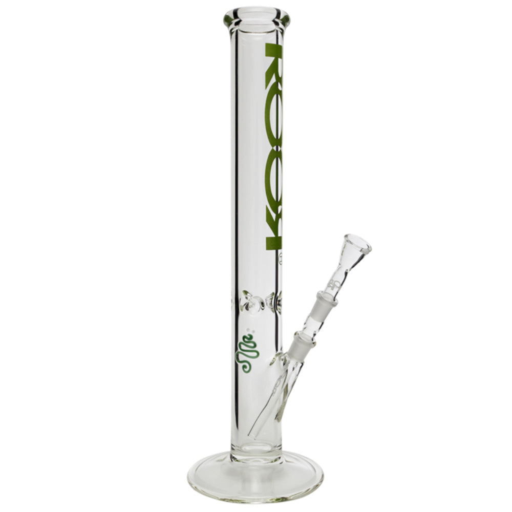 ROOR Icemaster Bong 7.0mm | Green Logo | 45cm - Side View 1