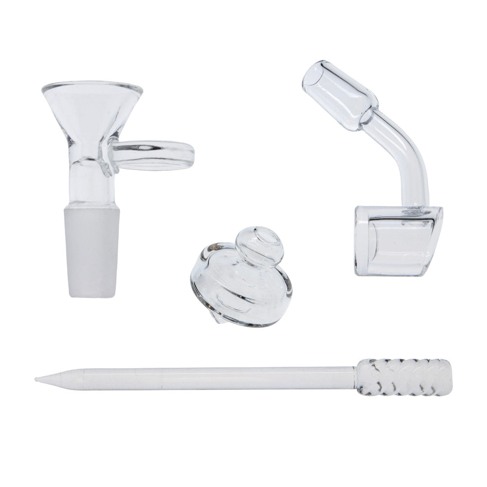 Cabana Cannabis Co. Beaker Base Bong | white | accessories