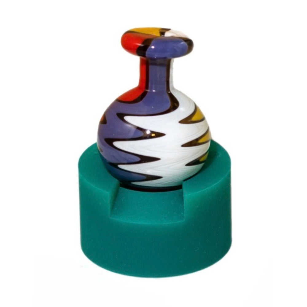 Dabber Dock V2 Carb Crib | Green | In use