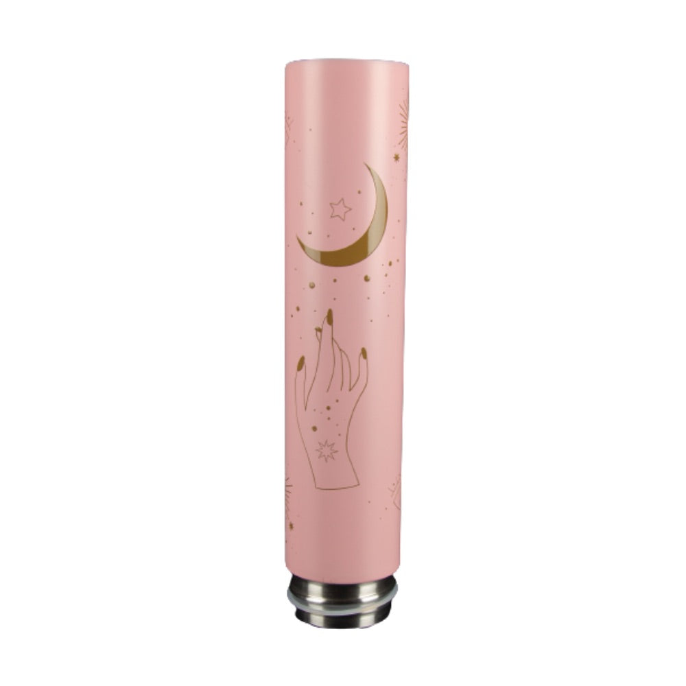 Chill Steel Pipes Mix & Match Series Neckpiece | Celestial Matte Pink | side view 2