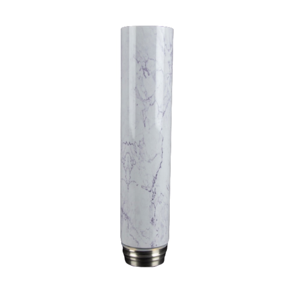 Chill Steel Pipes Mix & Match Series Neckpiece | White Marble | side view 1