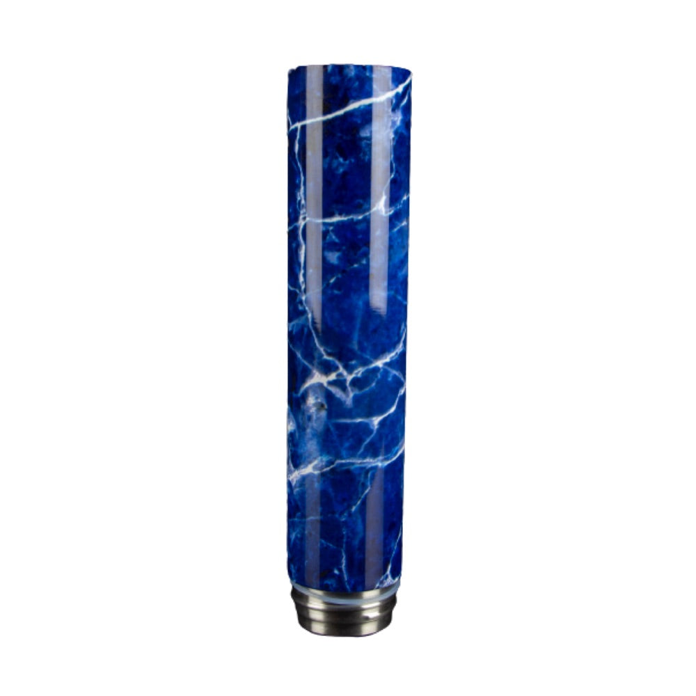 Chill Steel Pipes Mix & Match Series Neckpiece | Blue Marble | side view 1