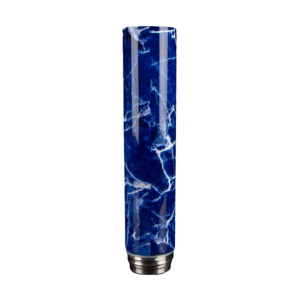Chill Steel Pipes Mix & Match Series Neckpiece | Blue Marble | side view 2