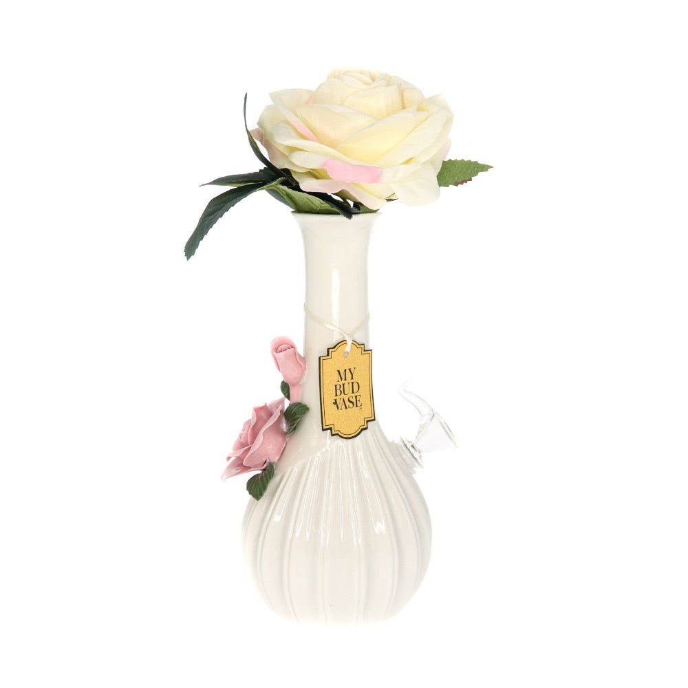 My Bud Vase Rose Porcelain Vase Bong