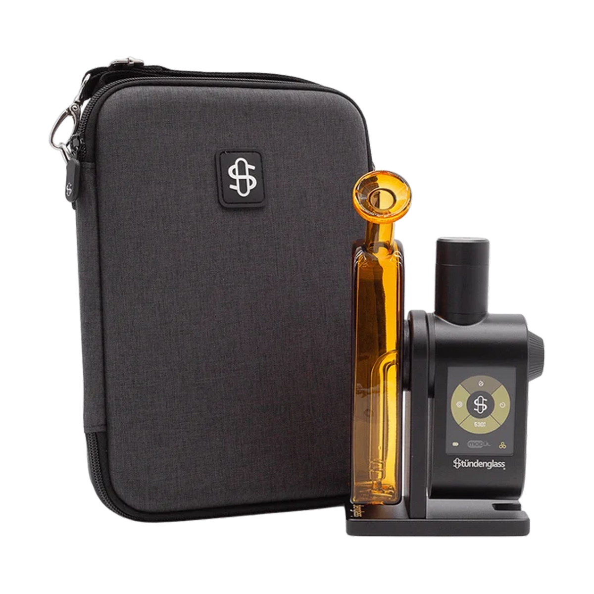 Stündenglass Modül + Dok Deluxe Travel Set - Amber Glass