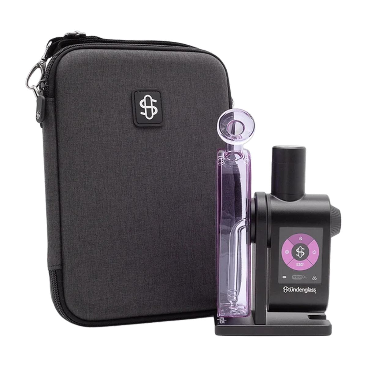 Stündenglass Modül + Dok Deluxe Travel Set - Purple Glass