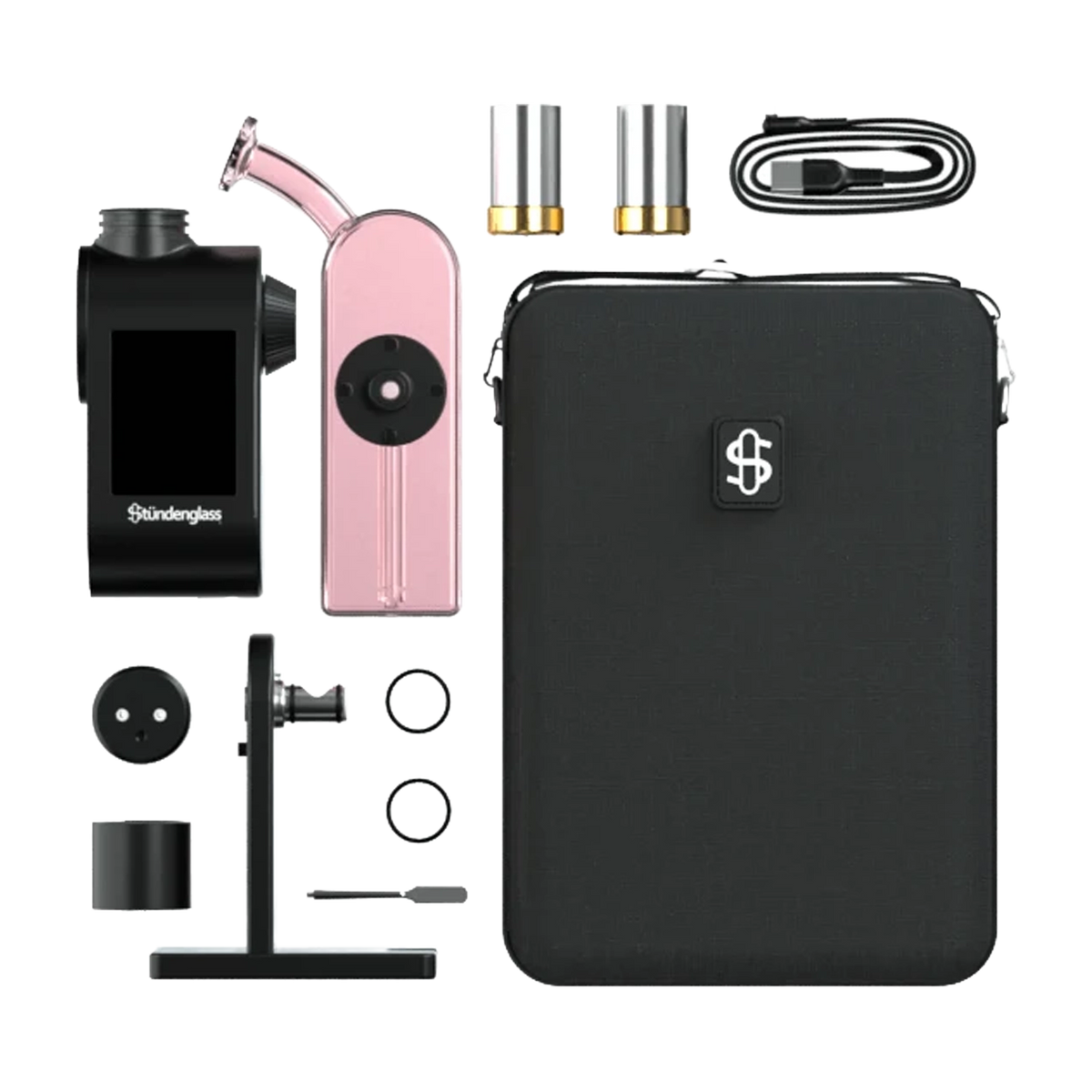 Modül + Dok Deluxe Travel Set - Pink Glass