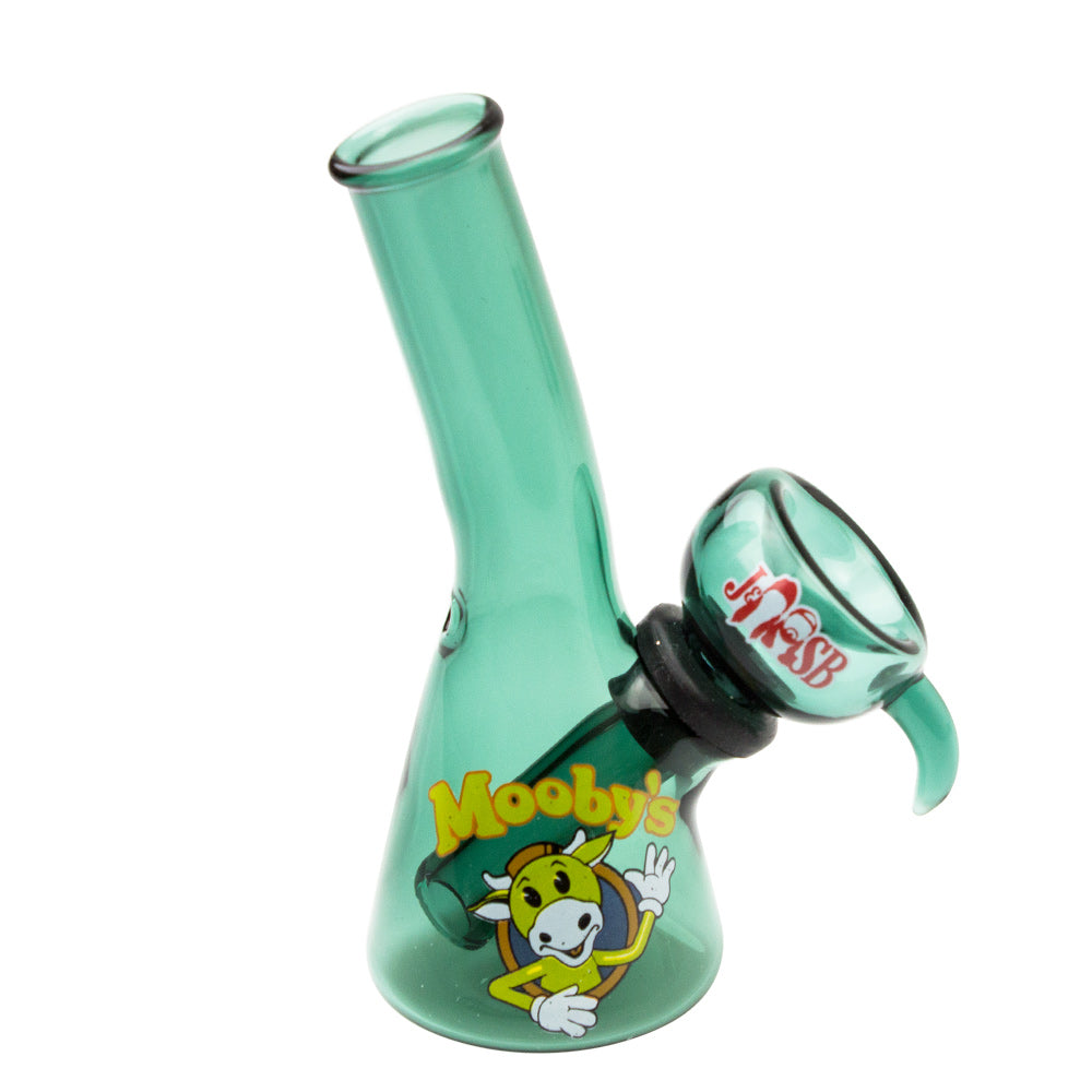 Jay and Silent Bob Mini Beaker Base Bong | Mooby's | Teal 