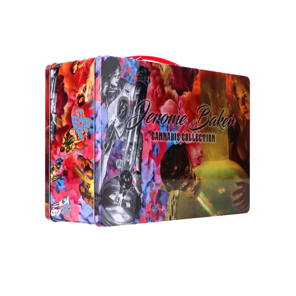 Jerome Baker Lunch Box | Girls and Bongs - Back View 1
