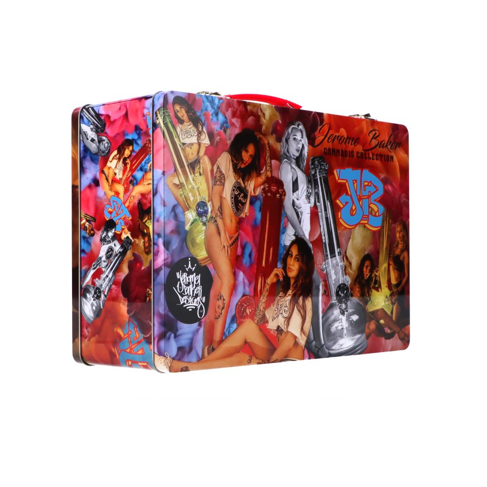 Jerome Baker Lunch Box | Girls and Bongs - Side View 1