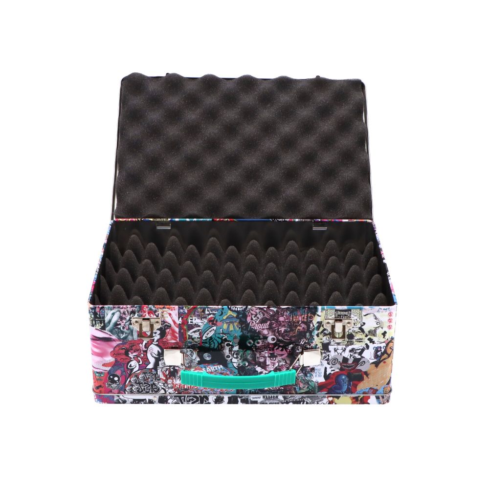 Jerome Baker Lunch Box | Star Power - Open Front View 