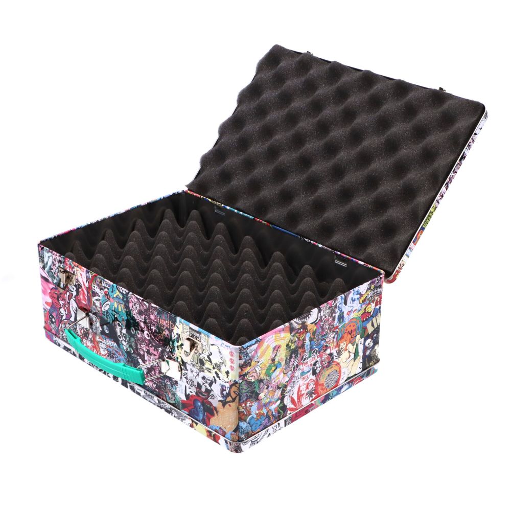 Jerome Baker Lunch Box | Star Power - Open Side View 