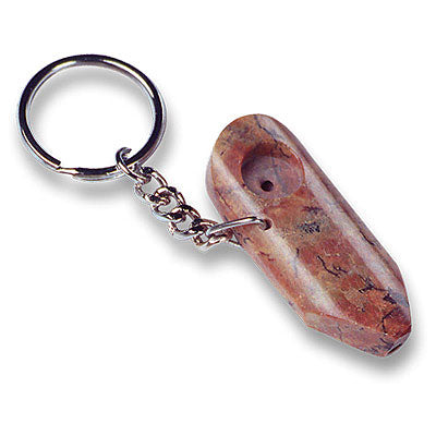 Stone Keychain Handpipe | Smooth Surface
