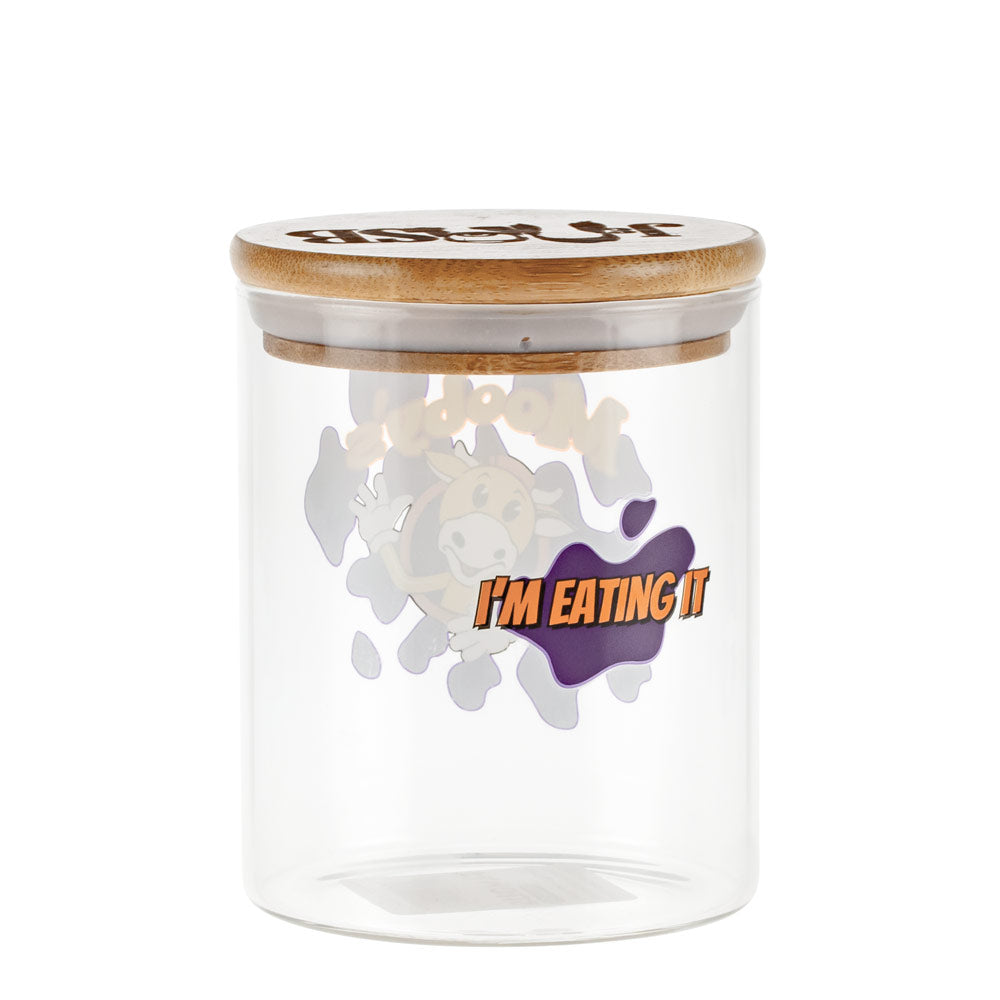 Jay and Silent Bob Glass Stash Jar | Mooby’s | Large - Back View 