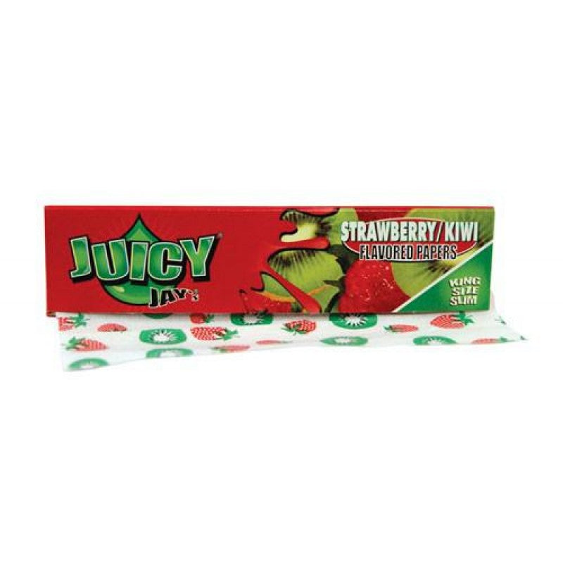Juicy Jay's Strawberry & Kiwi King Size Rolling Papers