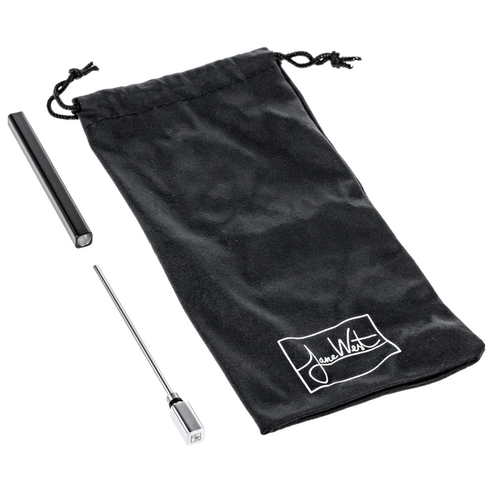 Jane West The Compact Cosmetic Stash Box - Black Pouch