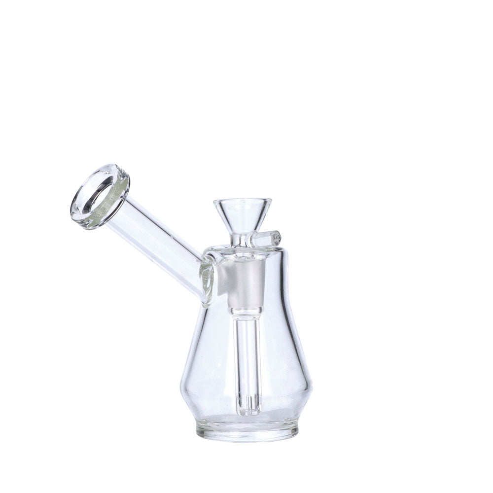 Glass Bubbler with Built-In Downstem and Recessed Joint | side view 5