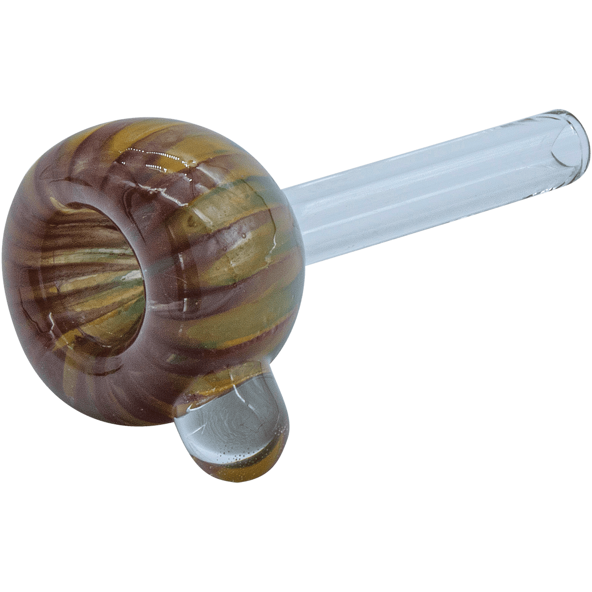 A close-up view of the 9mm Rasta Slide Bowl, showing the glass bowl against a plain white backdrop.