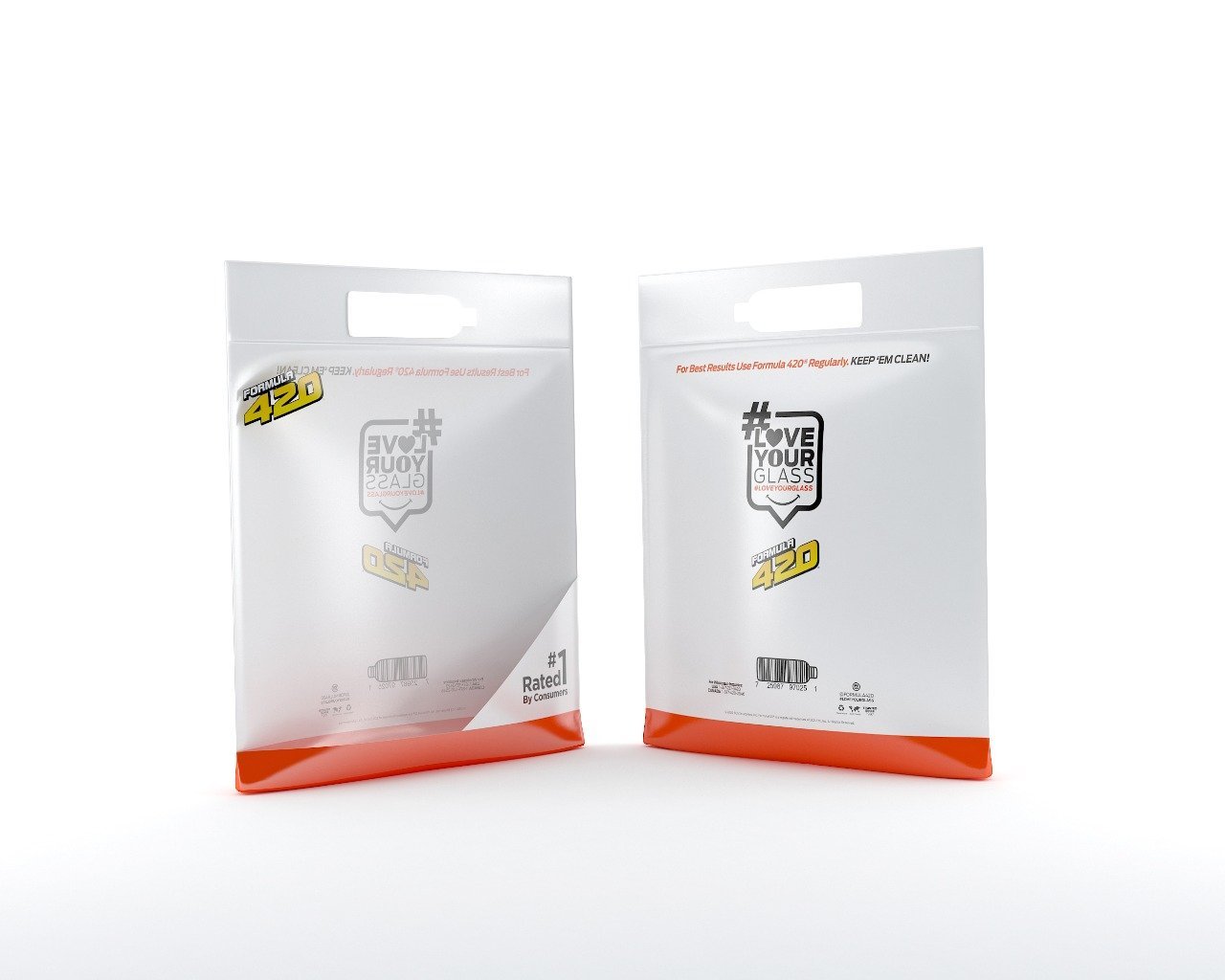 Formula 420 Soak/Shake Bag | Large | front and back 