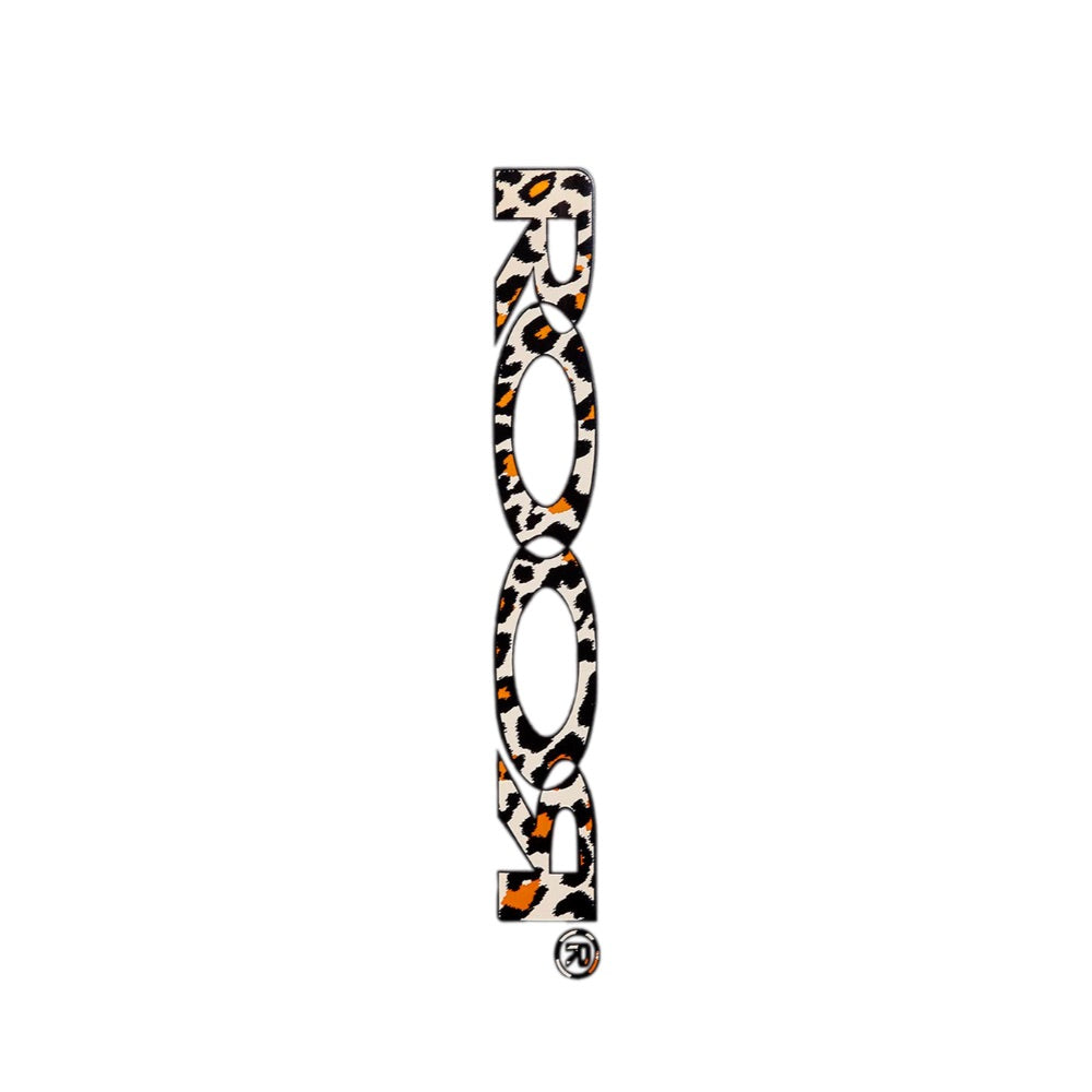 ROOR Little Sista 3.2mm Bong - 14.5mm - Ice Notches | Leopard 3C