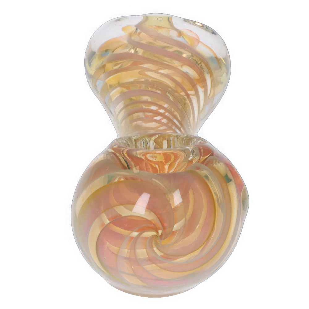 The Gold Fume Twisty Spoon Pipe