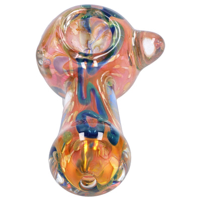 GC Frit Twisty Spoon Pipe - 4.5 in.