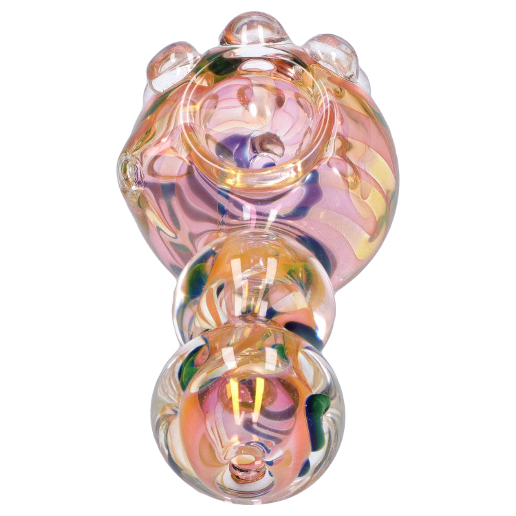 GC Marble Spoon Pipe - 4.5 in.