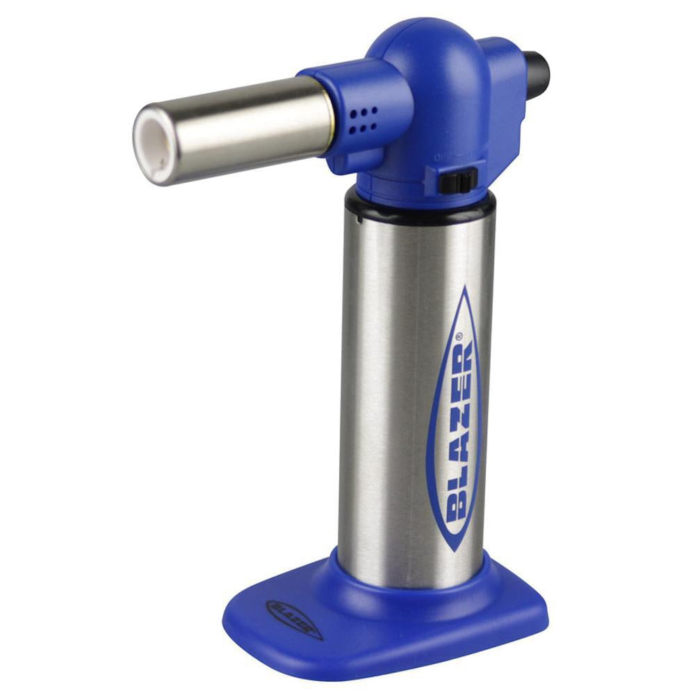 Blazer Big Buddy Butane Torch | Blue | side view