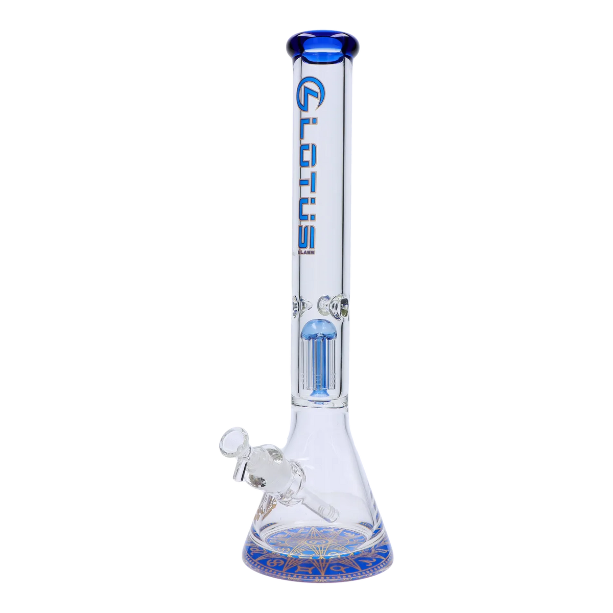 Lotus 9mm Bong with Tree Perc - 18 in.