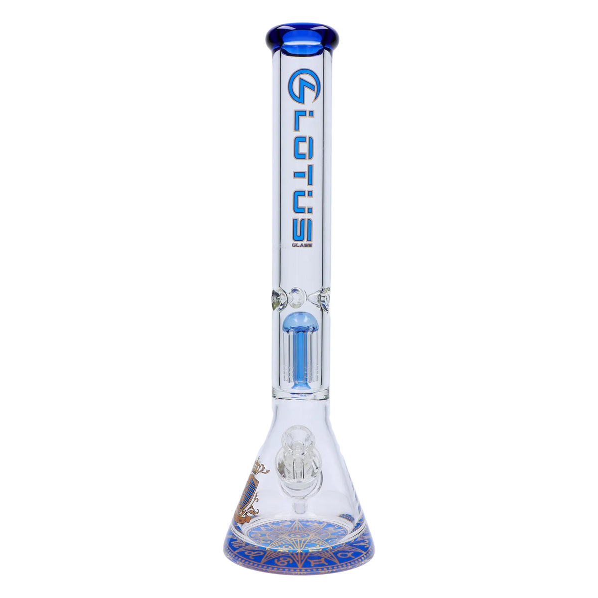 Lotus 9mm Bong with Tree Perc - 18 in.