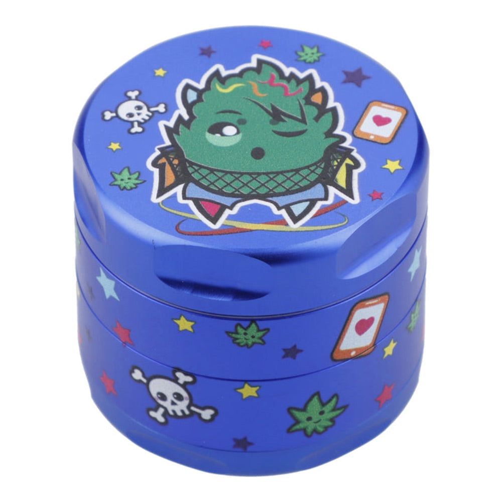 Wido 4-Part Strain Aluminum Grinder