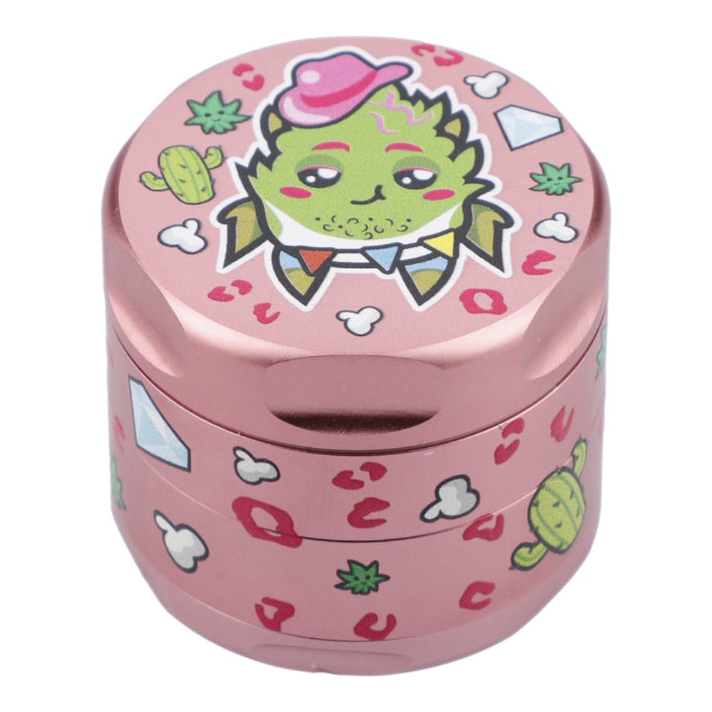 Wido 4-Part Strain Aluminum Grinder