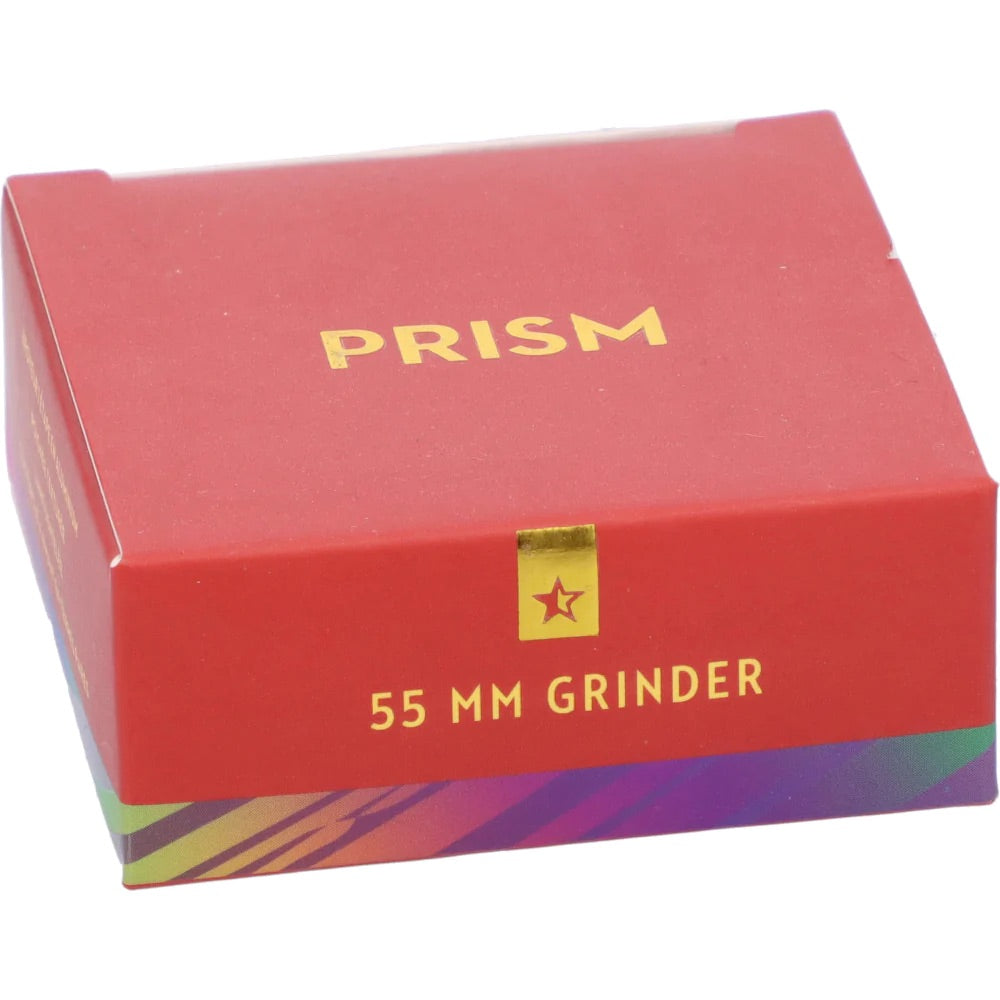 Famous X 1 Stage Herb Grinder | Prism | box