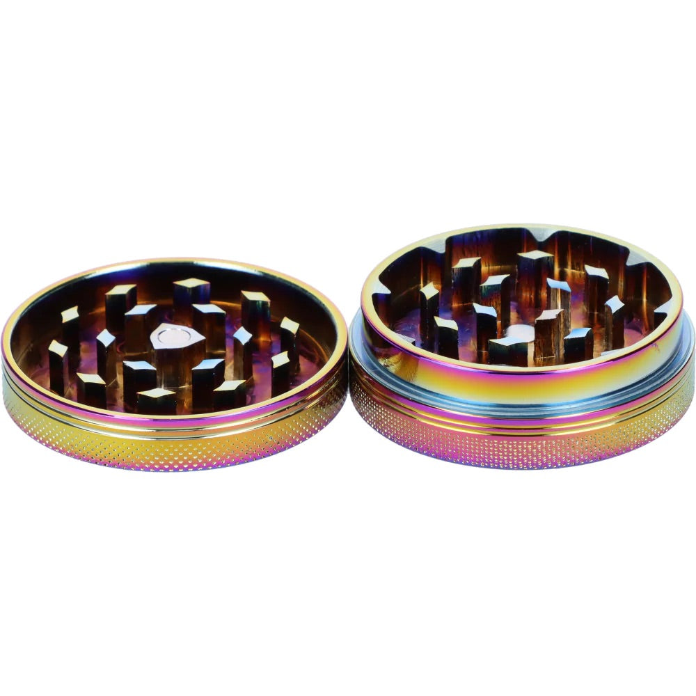 Famous X 1 Stage Herb Grinder | Prism | disassembled 