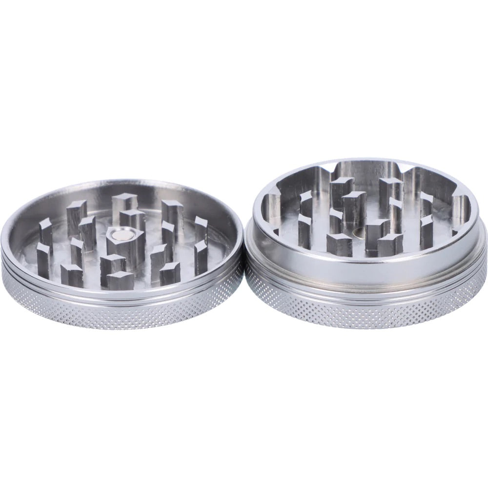 Famous X 1 Stage Herb Grinder | Crystal | disassembled 