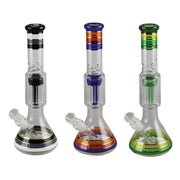 "Back to Basics" Showerhead Perc Water Bong