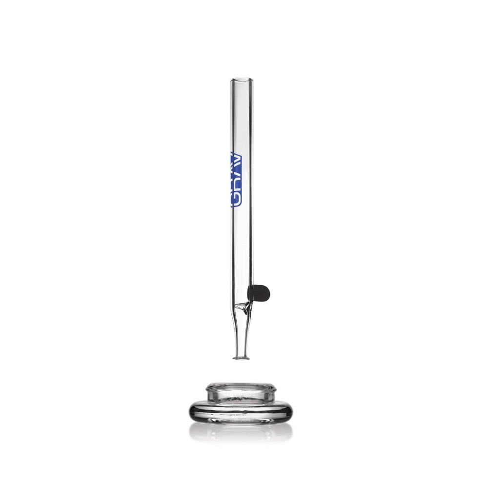 Grav Labs Clear Vapor Straw & Dish | Blue