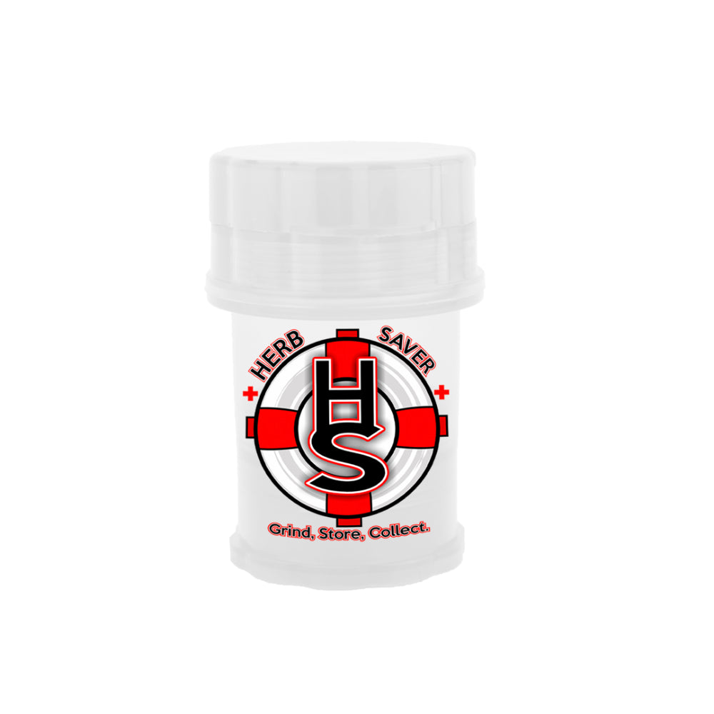 HerbSaver Grinder and Storage Container | Mini | Clear