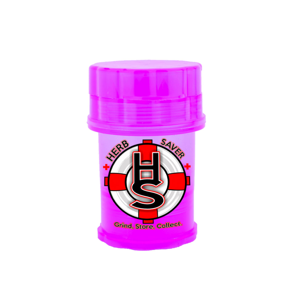 HerbSaver Grinder and Storage Container | Mini | Purple